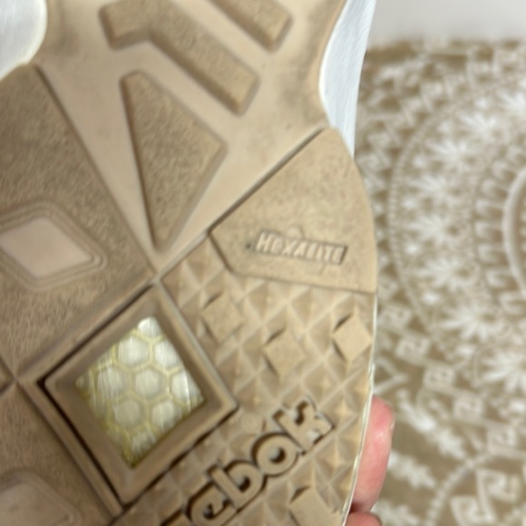 Reebok Pink and White Modern Chunky Sneakers - Picture 14 of 15